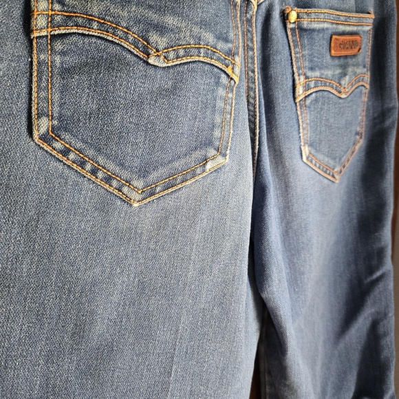 Vintage Gitano Women's Straight Leg Blue Jeans - Picture 8 of 9